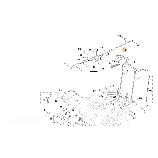 STIHL  Drążek 6170 703 1770
